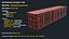 Collection Shipping Containers 36 in 1 3D model