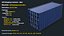 Collection Shipping Containers 36 in 1 3D model