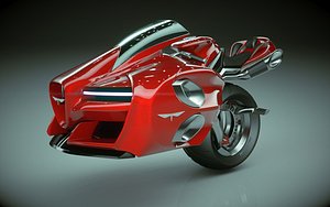 3D T Bike Solo Wheel 09