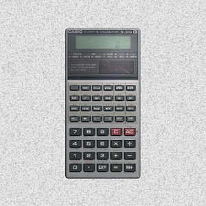 3d calculator home office model