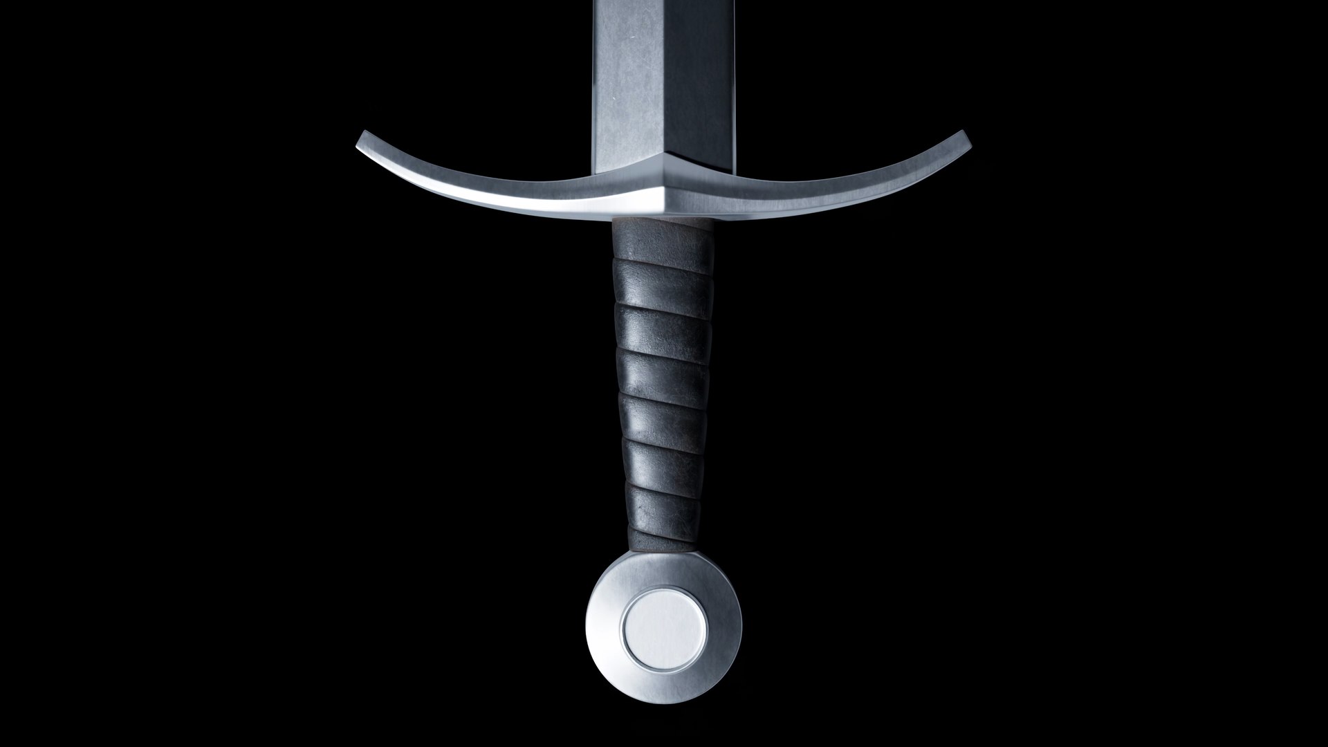 3D Model Medieval Sword 04 Plus Old Texture And Sheath - TurboSquid 2043087