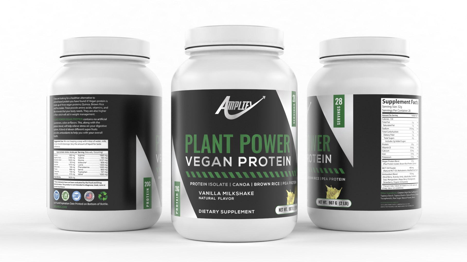 3D Model Protein Powder - TurboSquid 2370505