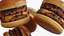 Hamburguesa doble realista