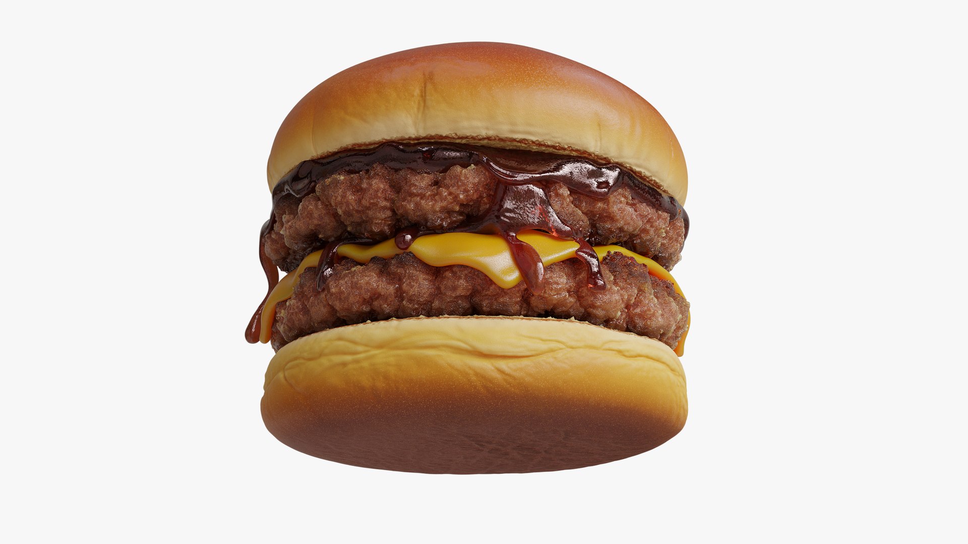 Realistic Double Burger 3D https://p.turbosquid.com/ts-thumb/2y/8EuLPt/Mv/render02/png/1787889510/1920x1080/fit_q87/8da8fac4b94da6acd7bf90dfe0bb97f09971d780/render02.jpg