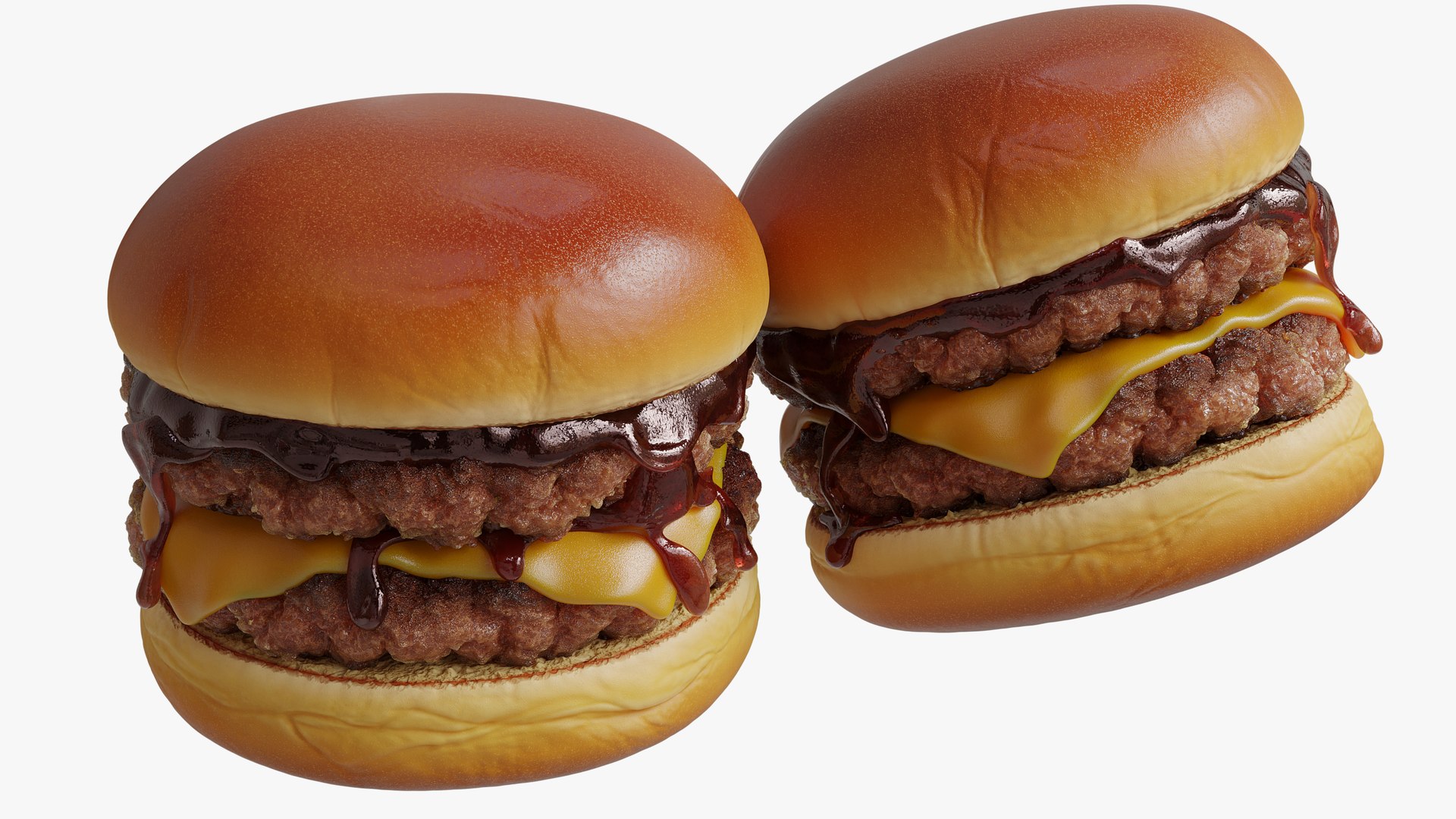 Realistic Double Burger 3D https://p.turbosquid.com/ts-thumb/2y/8EuLPt/TE/render05/png/1787889514/1920x1080/fit_q87/308de8f288733be1fc74ef91964c489b00f5d798/render05.jpg