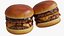 Hamburguesa doble realista