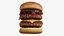 Hamburguesa doble realista