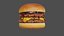 Hamburguesa doble realista