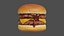 Hamburguesa doble realista