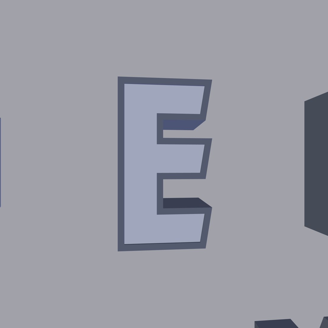 roman alphabet 3D model https://p.turbosquid.com/ts-thumb/2y/8d55fb/x5199XYV/i17/png/1525364681/1920x1080/fit_q87/87b123deb157bf0d2363b96e6faffcd9abfe4093/i17.jpg