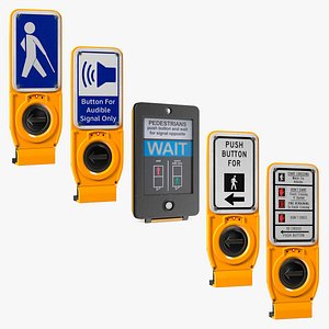 Pedestrian Signals Collection 3 3D