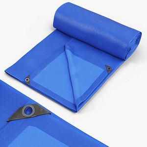 Waterproof Tarpaulin Cover Blue