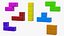 Tetris Bricks Set