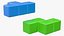 Tetris Bricks Set
