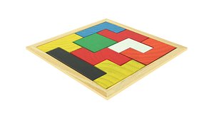 3D Tetris Puzzles model