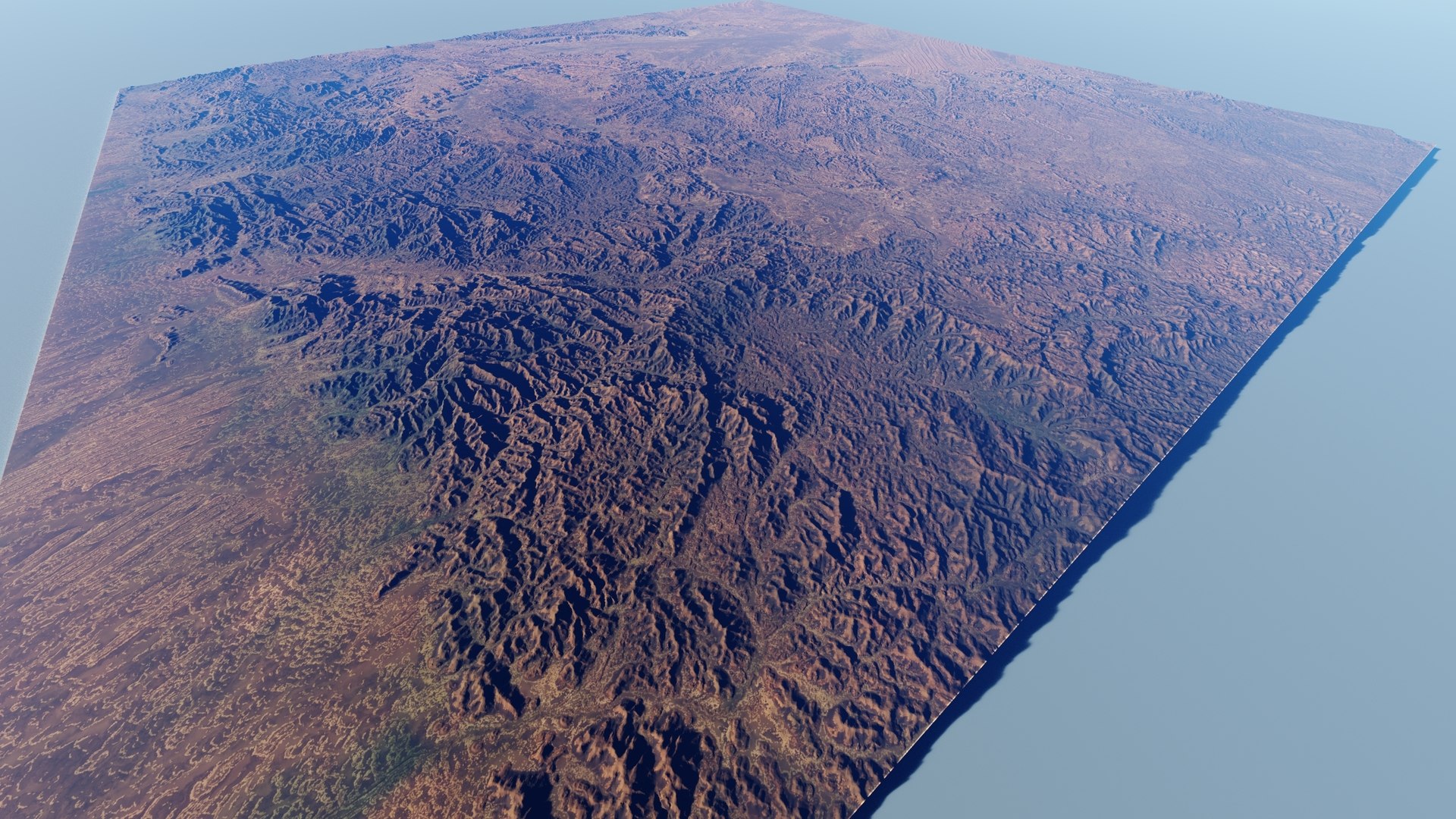 Real World Terrain Steppe 4 Model - TurboSquid 2201027