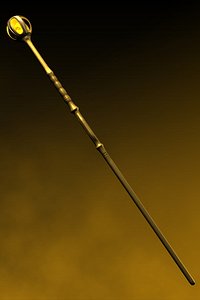 3d wizard s staff