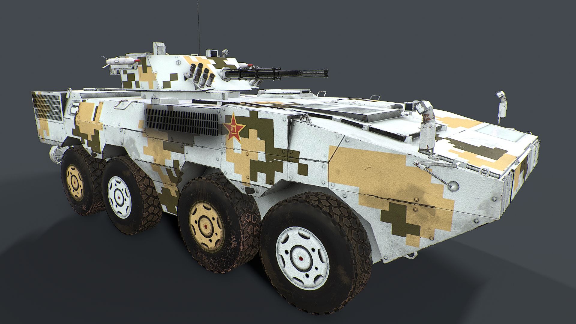 3D Ifv Vehicle - TurboSquid 1537777