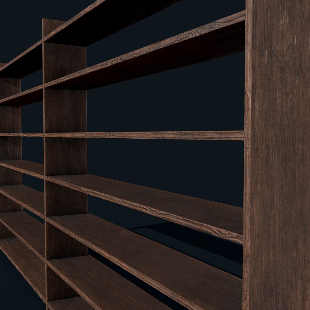 Double Sided Shelf 3D Model - TurboSquid 1768370