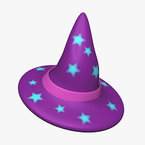 Hallowen Witch Hat 3D model