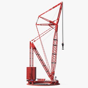 Mammoet Heavy Ring Crane Rigged