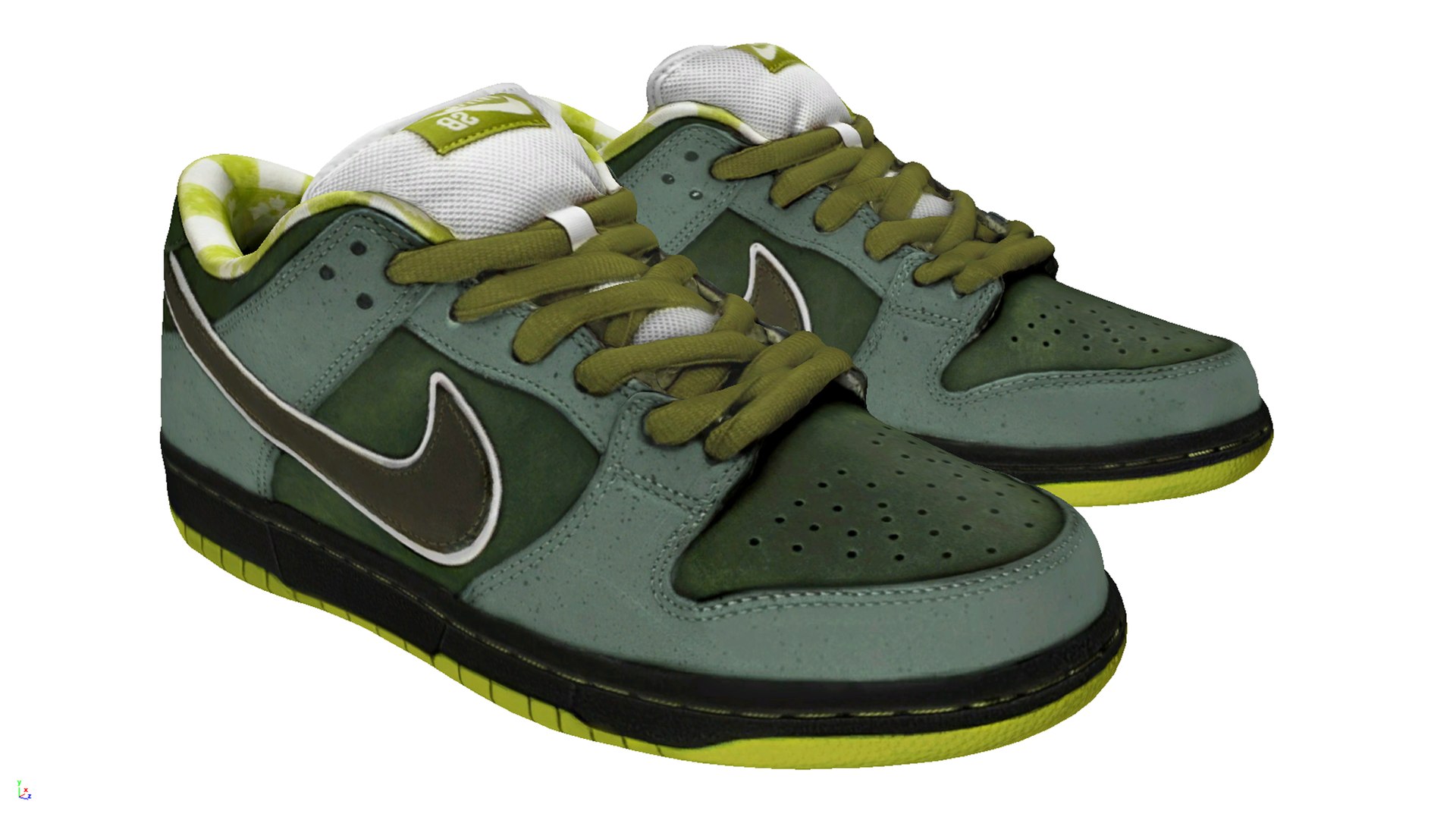 3D Concepts x Nike SB Dunk low green - 1873407