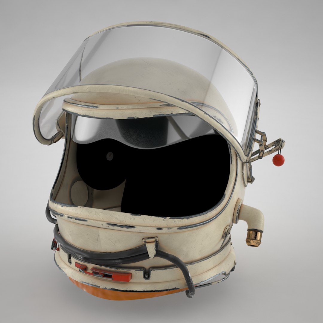 Russian space helmet 3D model - TurboSquid 1151789