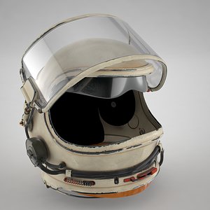 russian space helmet 3D model