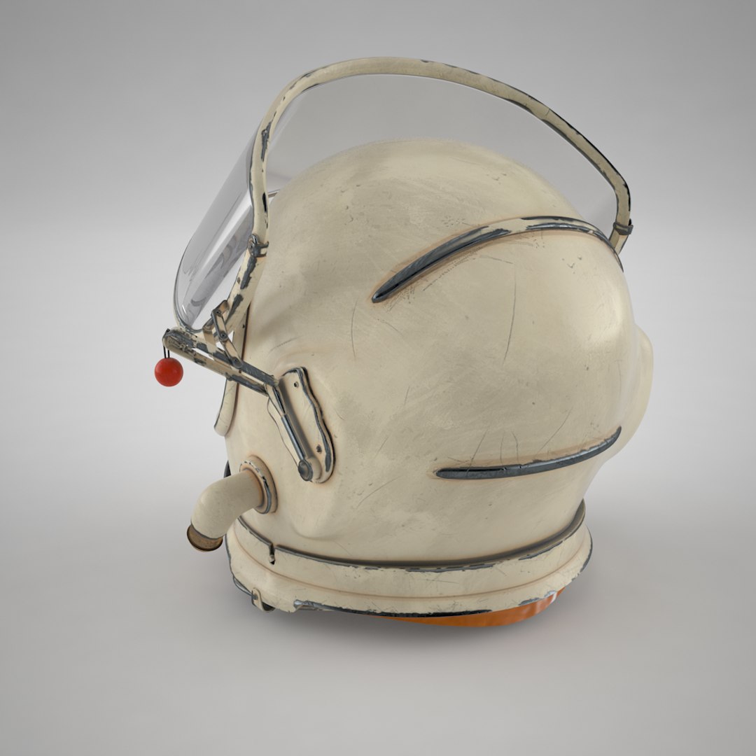 Russian space helmet 3D model - TurboSquid 1151789
