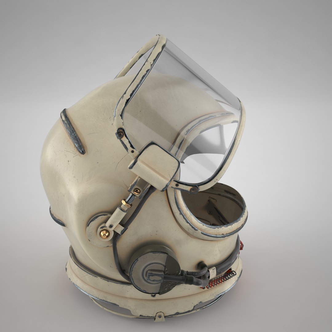 Russian space helmet 3D model - TurboSquid 1151789