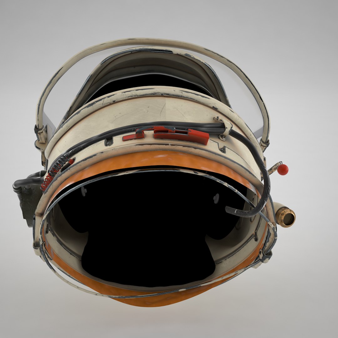 Russian space helmet 3D model - TurboSquid 1151789