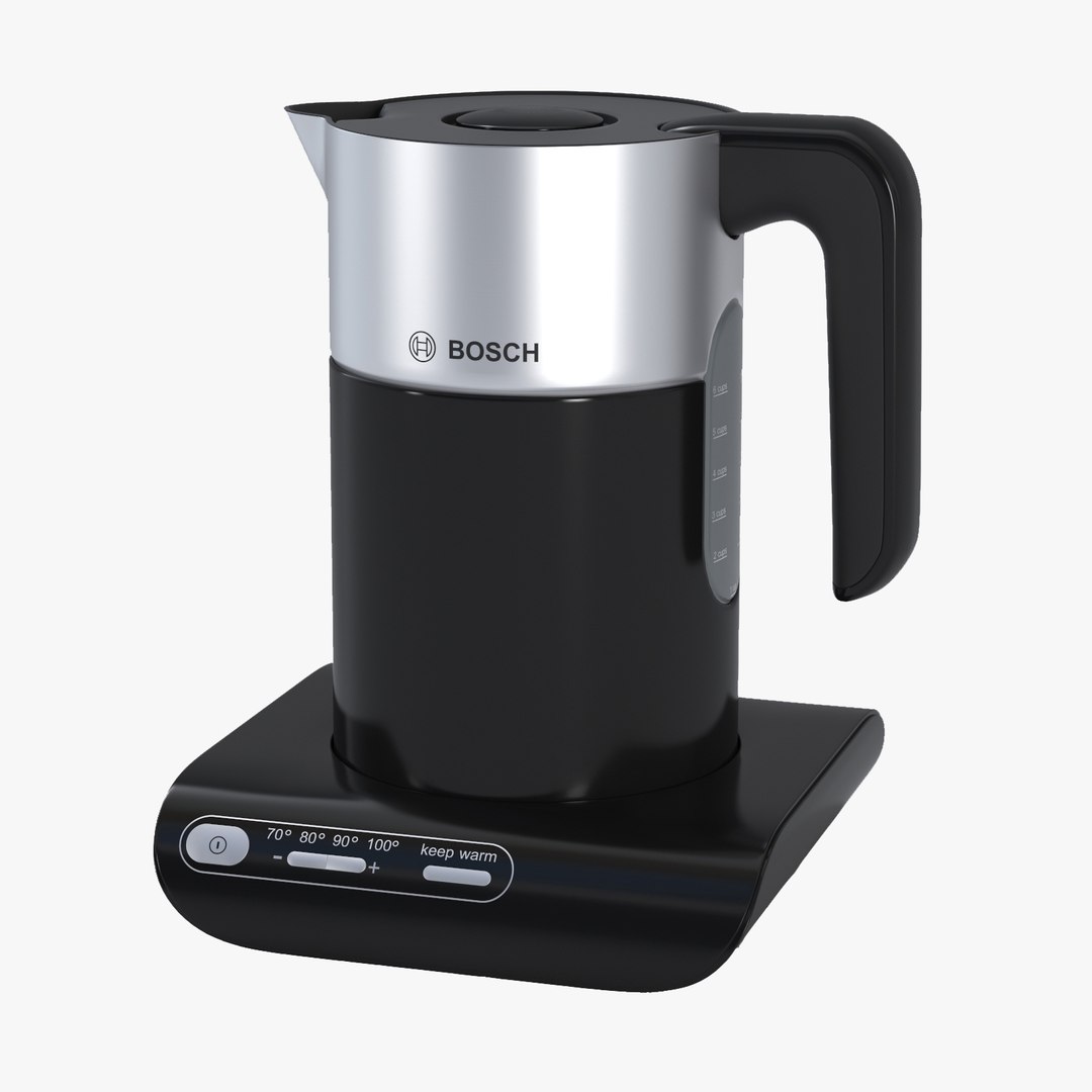 Bosch Styline Kettle 3D Model TurboSquid 1198761