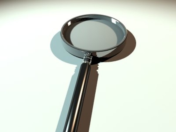 3D 3ds Max magnifying glass doctor