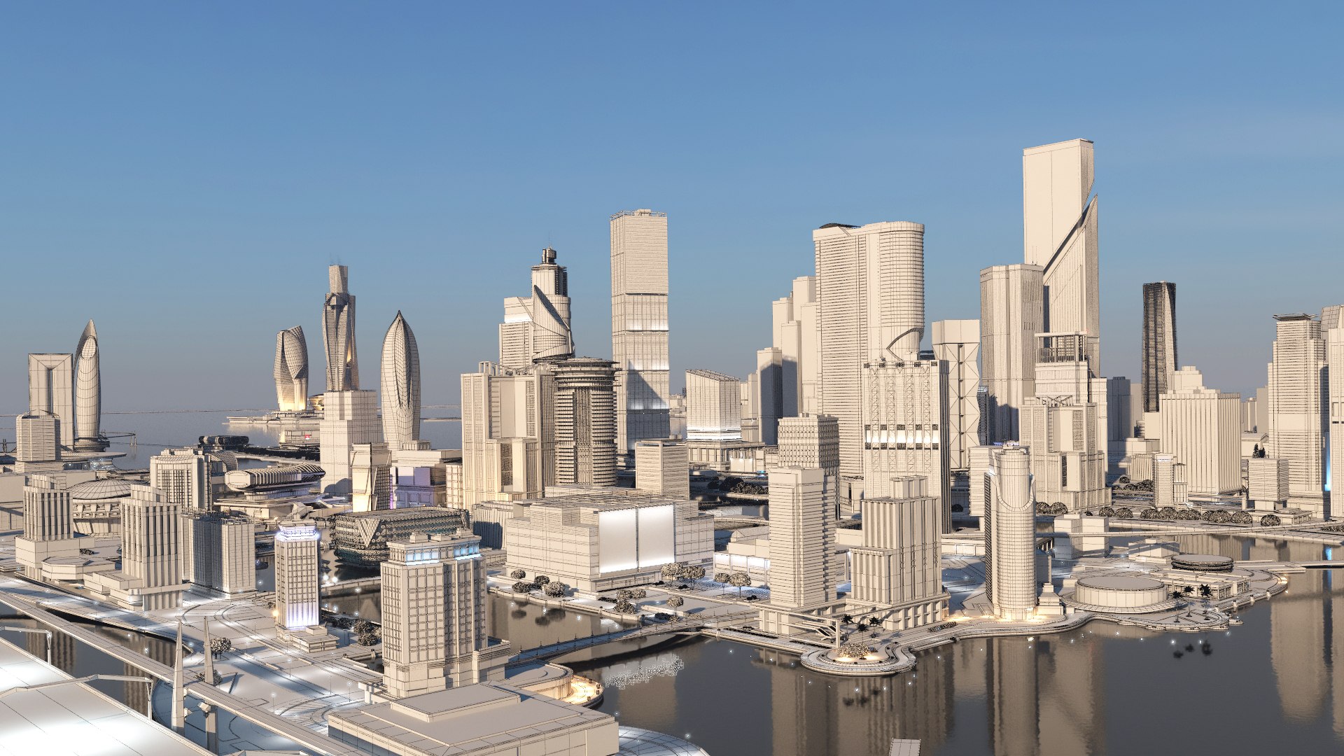 City Next Model - TurboSquid 2148303
