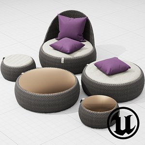 3d model dedon realistic