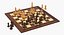 Chess with Mechanical Chess Clock Collection