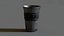 Taça de vinho antiga em metal