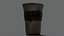 Taça de vinho antiga em metal