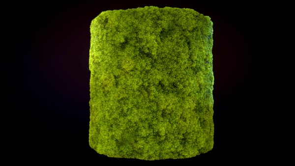 modèle 3D de Textures de matériaux en mousse PBR sans couture ...