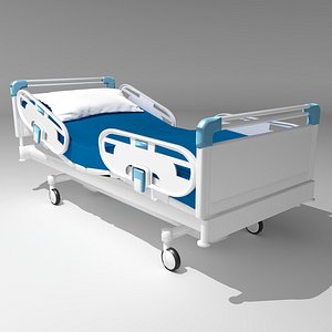 Hospital Bed 9 - 8K 3D