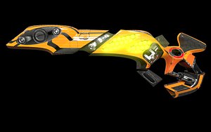 sci fi 3d model