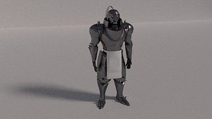 alphonse alchemist 3D model