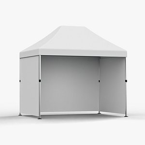 Marketing tent 03 3D model