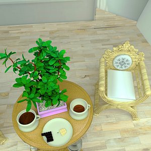 3D model Coffee Party