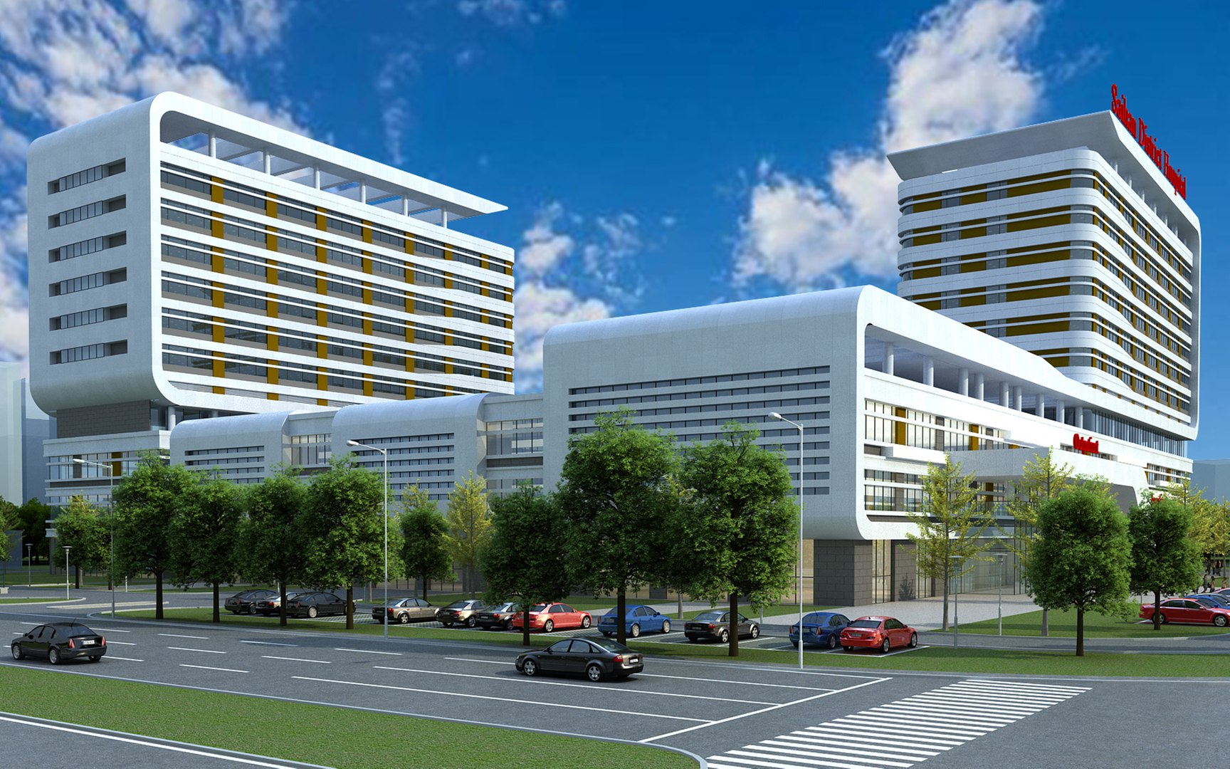 3D Hospital Model 3D - TurboSquid 2385912