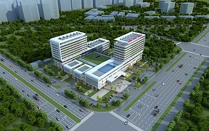 3D Hospital Model 3D