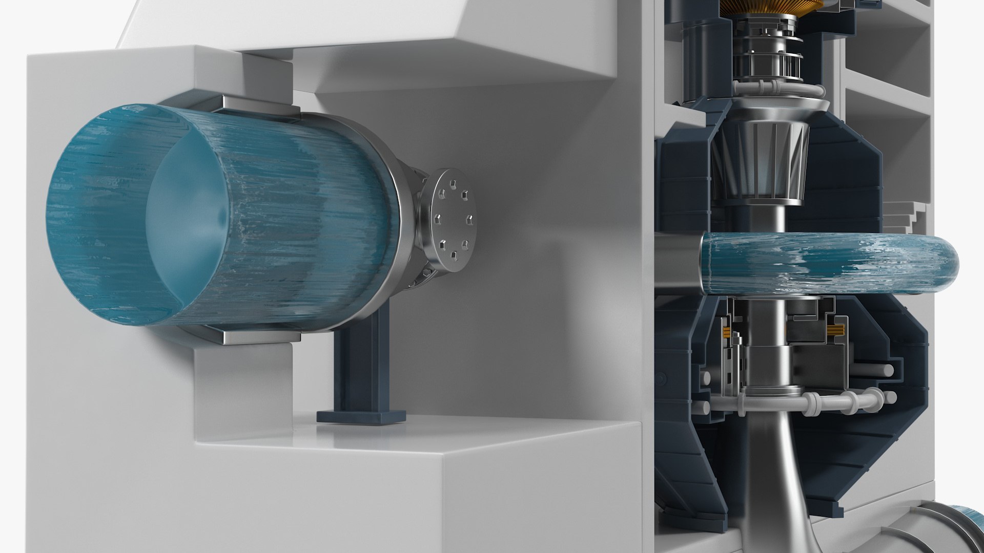 Variable Speed Pumped Storage 3D Model - TurboSquid 1477097
