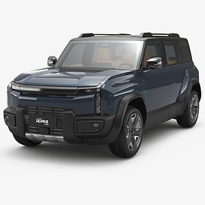 3D 2026 Chery iCAUR 03T with Interior model