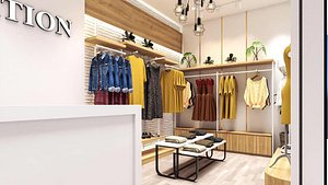 SHOP-cloth store 3D model