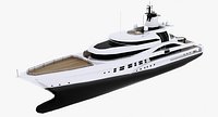 Palladium Yacht Low Poly